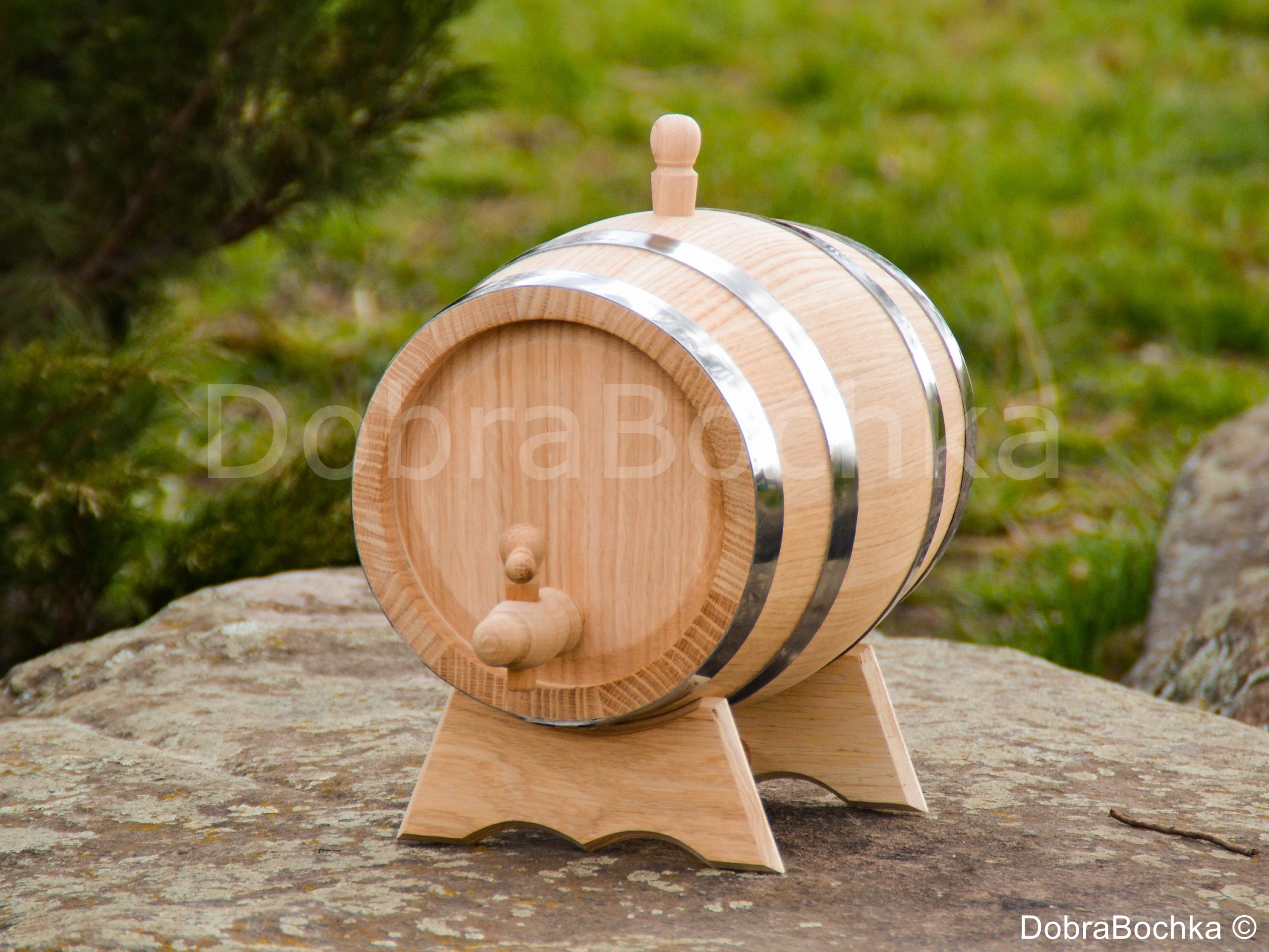 Бочка дубовая 3л для выдержки напитков #1 — изображение 3