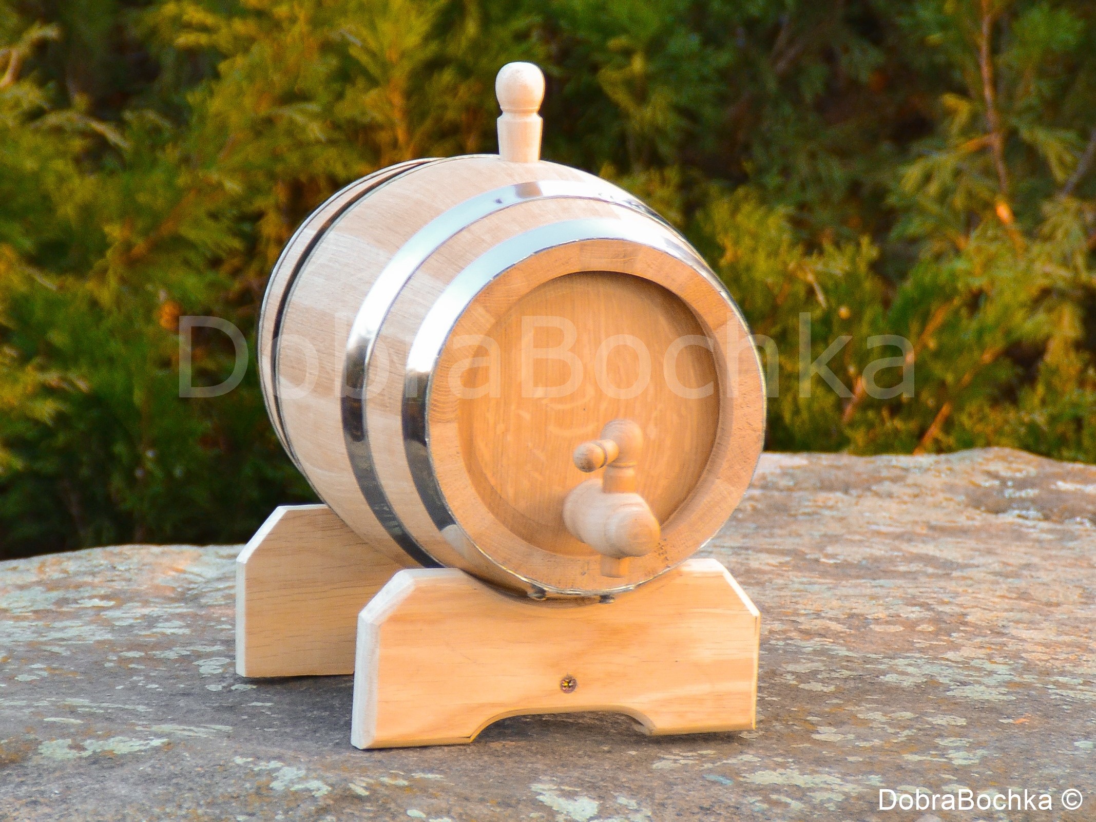 Бочка дубовая 3л для выдержки напитков #1 — изображение 5