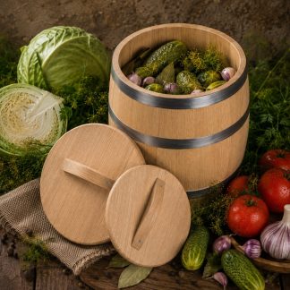 Дубовая бочка для солений 10л